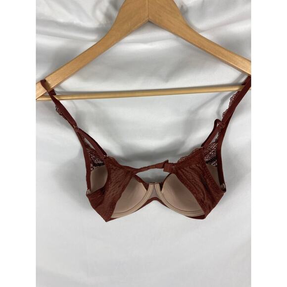 Natori Beyond UW Convertible Contour Bra 722286 In Chestnut/Cafe 30D - Picture 4 of 4